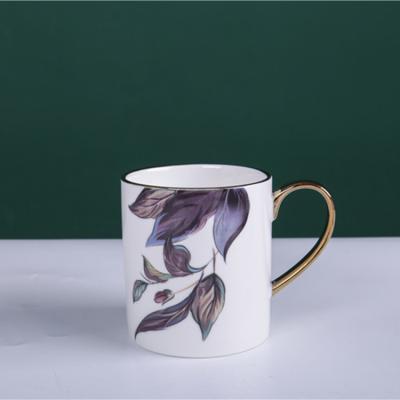 China Modern European Style Stocked Ceramic Mug Set Coffee Mug Cup Gift Set For Home Hotel for sale