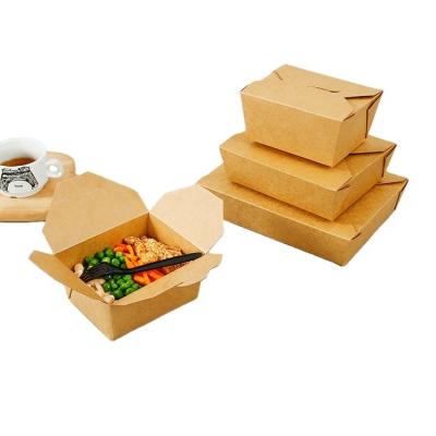 China Customized Cardboard Food Takeaway Boxes Packaging Biodegradable Frozen Food for sale