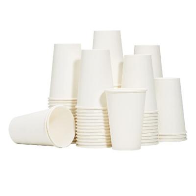 China 300 ml Single Wall Paper Cup Bowl For Takeout Milk tea Water Coffee for sale