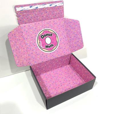 China Foldable Corrugated Cardboard Bakery Moon Cake Packaging Gift Box Custom Logo for sale