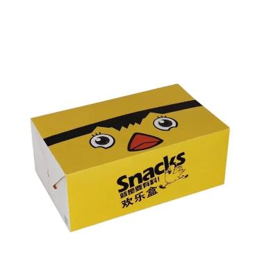 China Paper Togo Fried Chicken Boxes Food Packaging Lunch Box Personalised for sale