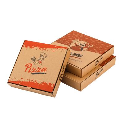 China Takeaway Insulated 12x12 Pizza Boxes Octagonal Triangle Corrugated Paper for sale