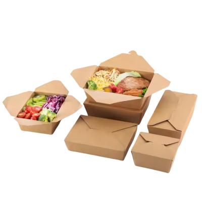 China Eco-Friendly Custom Takeaway Food Boxes  Recyclable & Biodegradable Packaging Solutions  Sustainable Customizable Food Containers for sale