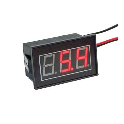 China Waterproof DC 0-100V Digital Panel Volt Meter Voltage Meter Waterproof LED Meter Dose 0.56