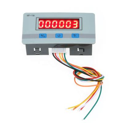 China LCD Digital Mini Electronic Module DC/AC5V~24V Counter Totalizer With NPN And PNP Signal Interface 1~999999 Times Counting Range ETT550304031352 for sale