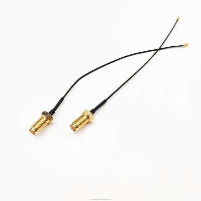 China PTFE RF Cable SMA Female To IPEX uFL Connector 50 Ohm RF Coaxial Cable for sale