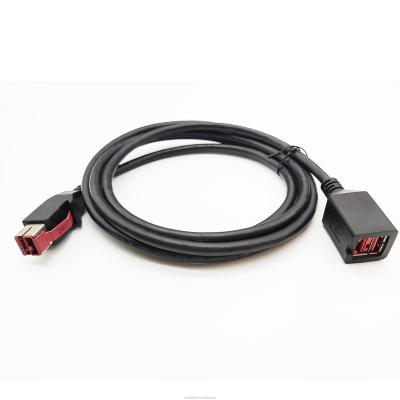 China POS Equipment 24V Powered USB Extension Cable Male To Female for sale