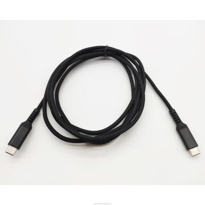 China Tablet, laptop, computer, POS equipment USB cablesType-C male to type-c male cable for charging phones and transferring data for sale