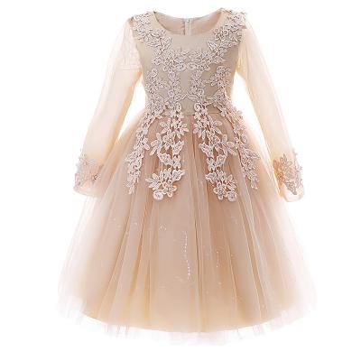 China 2023 Summer New/Trailer Anti-wrinkle Girls' Dress Spring Dress Fashionable Birthday Princess Dress Model Walk for sale