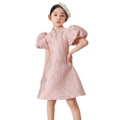 China Anti-wrinkle girls' dress 2023 new foreign trade floral skirt for sale