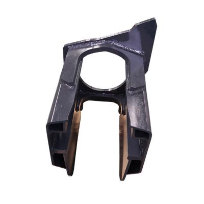 China Machinery Repair Shops PC200-8 PC220-8 PC240-8 Excavator Parts Track Welded Frame Idler And Cushion Plate for sale