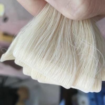 China European Human Invisible Pulled Remy Hair Hand Tied Double Weft Natural Silky Straight Skin Wave Tape Hair Extension Tape In Hair for sale