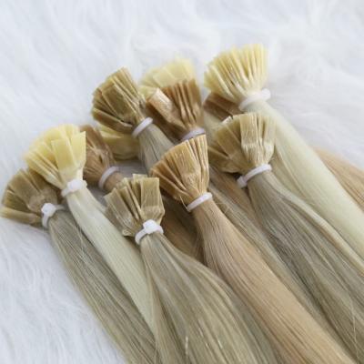 China China Factory Hair Tip Extension Hair Tip European Luxury Flat Tip Silky Straight Indian Wave Hair Extensions Prebonded for sale