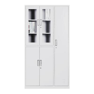 China (Others) (Others) Office Furniture 5 Door Metal Cloth & Filing Cabinet Adjustable Wardrobes for sale