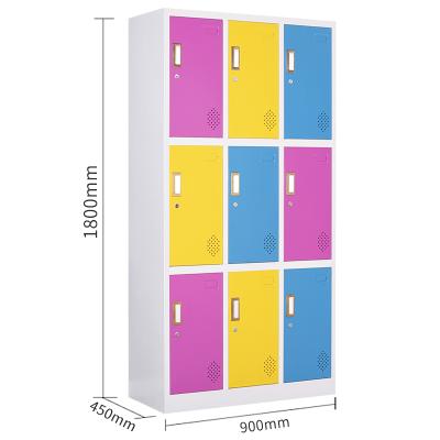 China (Other)Other)Adjustable Locker Metal Wardrobe Storage Locker Steel Adjustable Locker (With Key Lock for sale