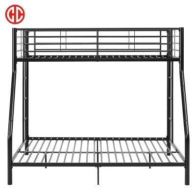 China Modern Modern Design Twin Over Full Size Metal Bunk Bed Frame for sale