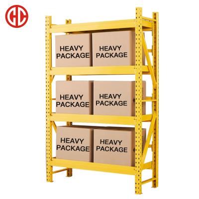 China Hot Selling Collapsible Warehouse Storage Rack Storage System Rack Steel Shelf for sale