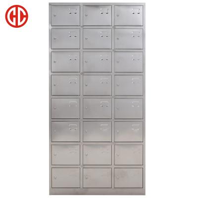 China (Other) best price 24 door adjustable stainless steel locker with small size cube for sale