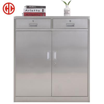 China (Stainless Steel Other Adjustable Cupboard) 304 Steel Cabinet With 2 Drawer File Cabinet for sale