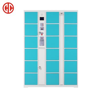 China China Adjustable Parcel Locker 18 Door Combination Package Smart Locker(Other) With Barcode for sale