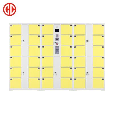 China (Other) Adjustable Assembled Structure 36 Door Smart Parcel Locker With Automated Software System for sale