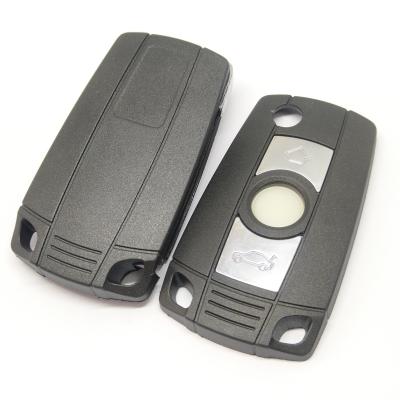 China Replace old or bad car key quality flip key shell C BMW 3 button flip modified remote key shell HU92 blade car key cover for sale