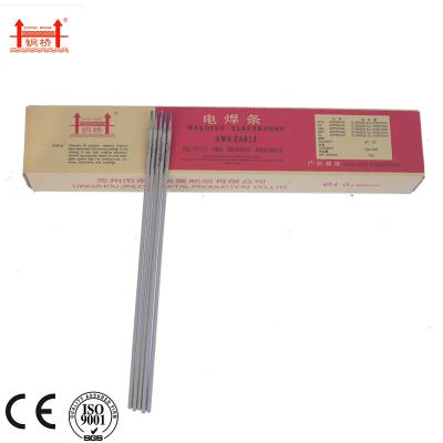 China 6013 7018 carbon steel steel structure carbon steel welding electrodes with best quality and price for sale