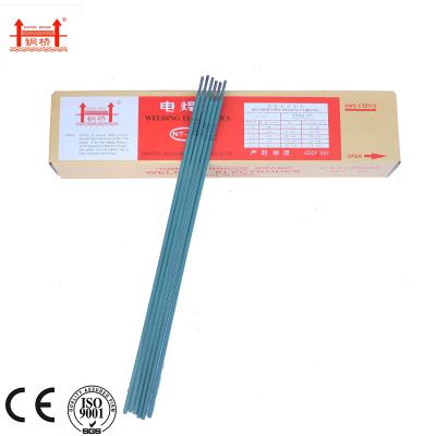 China All Position Best Quality Copper Bridge Brand 2.5-5.0mm Low Carbon Steel Welding Electrode AWS a5.1 E6013 7018 6011 j422 for sale