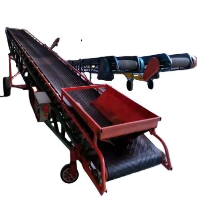 China Mobile Screw Conveyors Dual Function Belt Conveyor With Automatic Lifting Function for sale