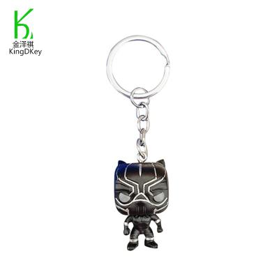 China Customized Superhero Resin Marvel Key Chain Keychain The Avengers Key Chain Decoration For Gift for sale