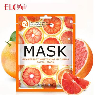 China Anti-Wrinkle Fruit Extract Moisturizing Sheet Skin Care Brightening Hydration Facial Mask for sale