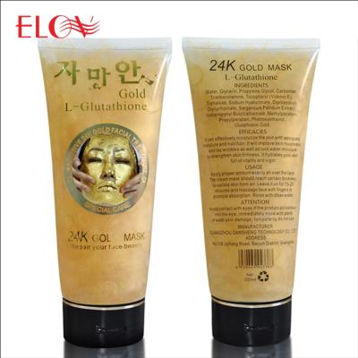 China Anti-Wrinkle Beauty Skin Care Gold Collagen Crystal Facial Mask Deep Cleansing OEM Whitening Blackhead Remover 24k Gold Peel Face Mask for sale