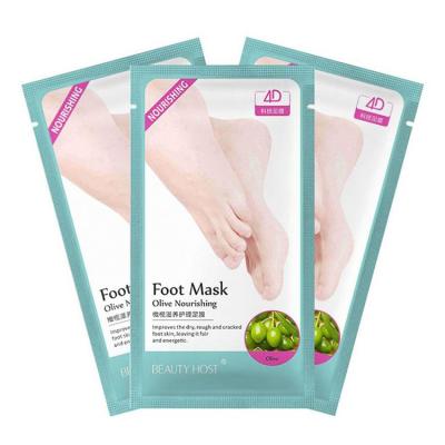 China Improve Customized Wholesale Natural Dry Moisturizing Skin Remover Peeling Foot Mask Peeling for sale