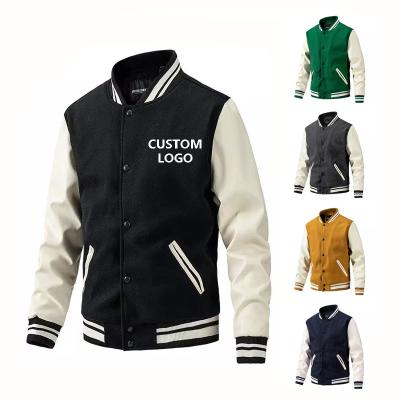 China Wholesale Men's and Women's Custom Bomber Jackets Winter Baseball Windproof Outdoor Jackets for sale