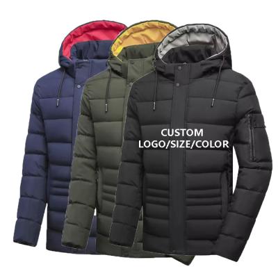 China Wholesale Waterproof Plus Size Waterproof Outwear Down Coat Winter Custom Made Jacket For Men for sale