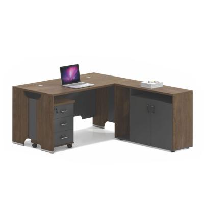 China Modern Executive Table L Shape Office Executive Office Furniture Computer Desk for sale