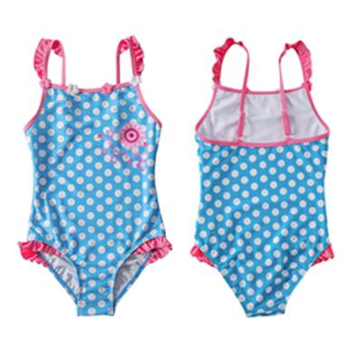 China Custom Made Breathable Fashion Print Swimsuit Kids Bikinis Kids Little Girls Swimwear for sale