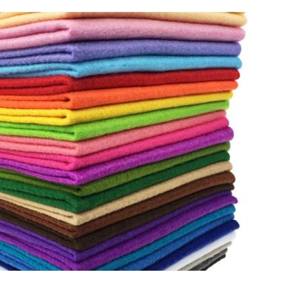 China Anti-bacteria Recycled Felt Fabric Roll Fabric Rolls DIY Craft Non Woven Felt Polyester Non Woven Fabric Felt 1mm 2mm 3mm Thickness for sale