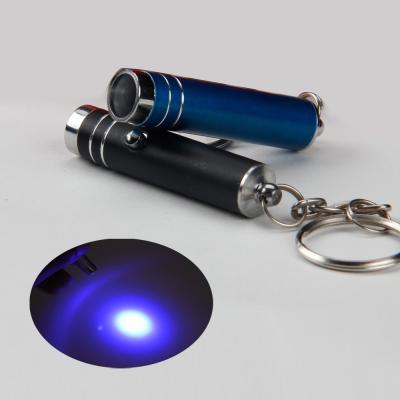 China Blacklight Promotional Micro Metal Battery Powered Head Range 395NM UV Lights for sale