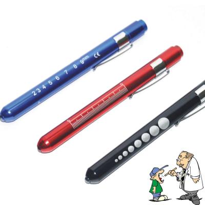 China Promotional Doctor Nurse Penlight Diagnostic White Pen Light Yellow Lighting Medical Emergency Gift for sale