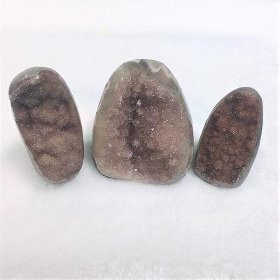 China China Wholesale High Quality Natural Pink Amethyst Geode Raw Amethyst Group Geode for sale