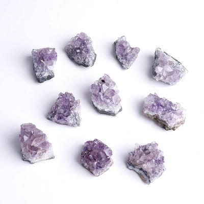 China Raw Quartz Crystal Amethyst Cluster Natural Grape Amethyst Group Wholesale Europe Small for sale