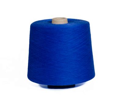 China Anti-bacteria C10S - C40S 100% Polyester Yarns Cotton For Circular Knitting Flat Knitting Dyed Cotton Yarns for sale