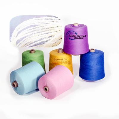 China Anti-bacteria Polyester Core Spun Yarn Makers 30/1 40/1 for sale