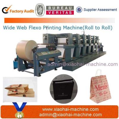 China Wide Web Flexo Printing Machine for sale