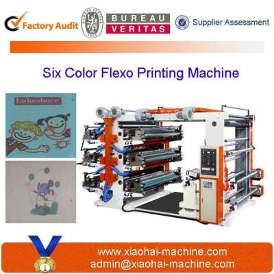 China Six Colors Flexographic Printing Machine For Sale for sale