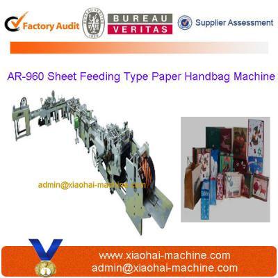 China AR-960 Automatic Sheet-feeding Paper Bag Making Machine for sale