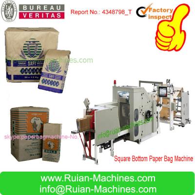 China flour packing machine paper bags for sale