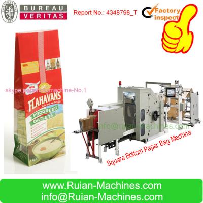 China block bottom paper bag making machine for sale