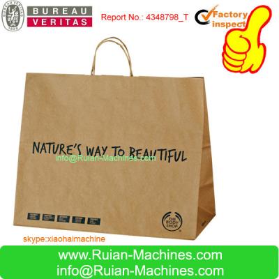 China paper bag making machine/paper bag machine /paper bags handle machine for sale